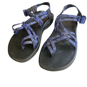 Chaco ZVolv X2 Women’s Size 9 Outdoor Sandals Tinge Blue Black Casual Hiking